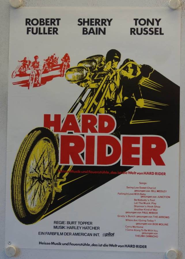 Hard Rider originales deutsches Filmplakat